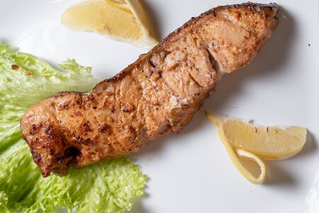 Сом на мангале