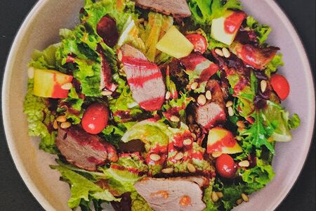 Салат с уткой