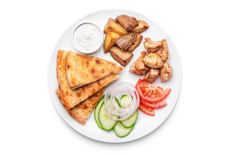 Ланч с курицей