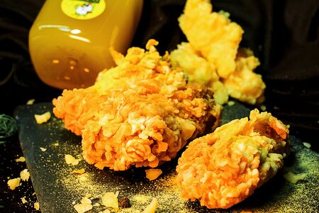 Куриные крылышки с сыром пармезан