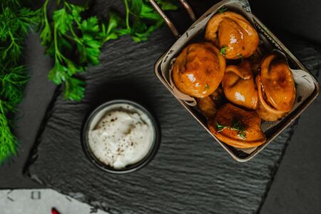 Пельмени фри