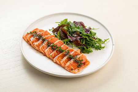 Татаки с лососем