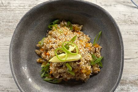 Рис по-тайски с куриным филе