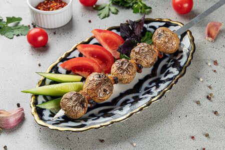 Картошка на мангале 