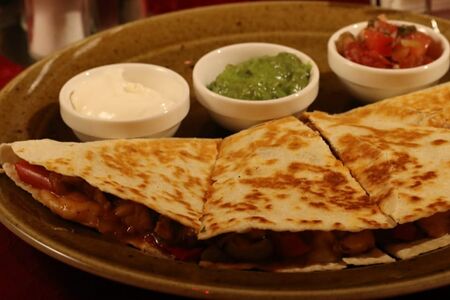 Кесадилья с говядиной