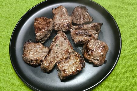 Шашлык из говяжьей шеи