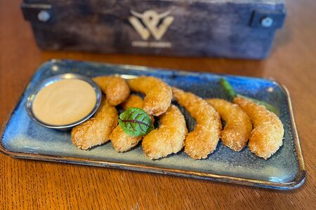 Креветки темпура