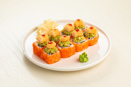 Ролл креветка тайская