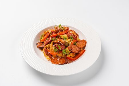 С охотничьими колбасками