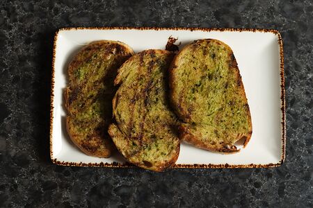 Брускетта на гриле