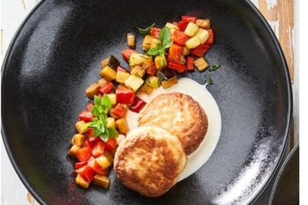 Котлеты из индейки с овощами 