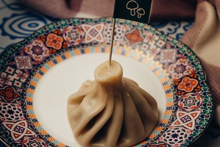 Хинкали с грибами