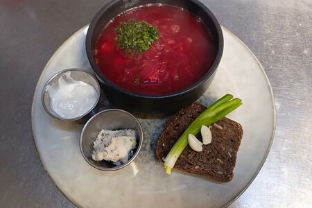 Борщ с говядиной