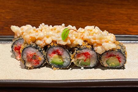 Креветка-авокадо-тобико