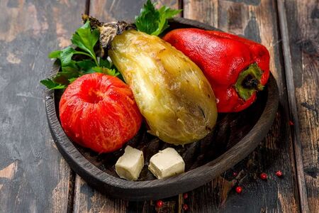 Шашлык из овощей