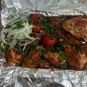 Крылышки куриные запечённые Барбекю