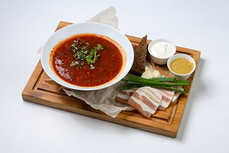 Борщ с говядиной