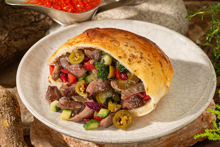 Пита с бараниной