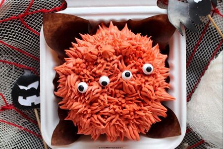  Бенто-торт Пушистый монстрик 