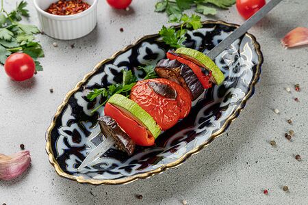 Овощи на мангале