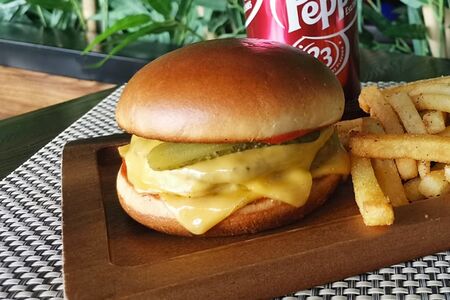 Двойной чизбургер