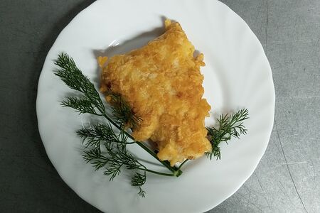 Филе судака жаренное