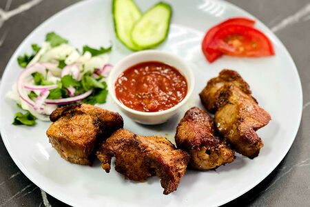 Шашлык из свиной шейки