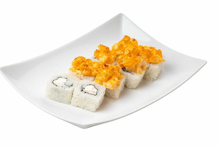 Запеченный с кальмаром