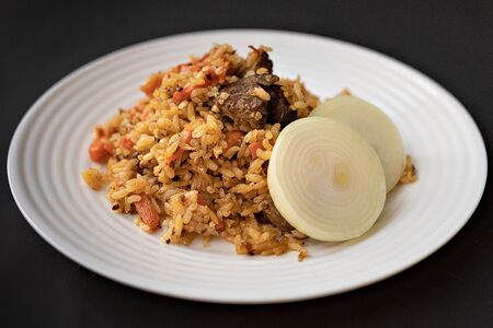 Плов из говядины