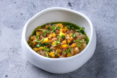 Тартар из гребешка