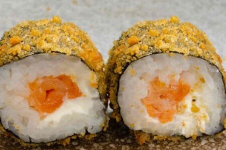 Ролл Теплый Чиз-Лосось
