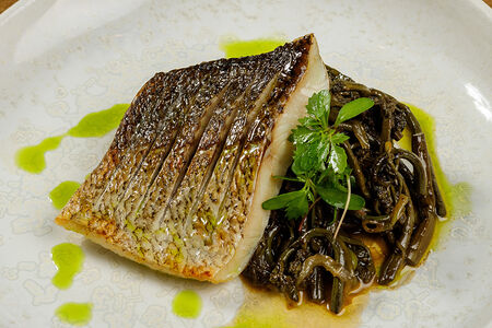 Чир, томленный с папоротником