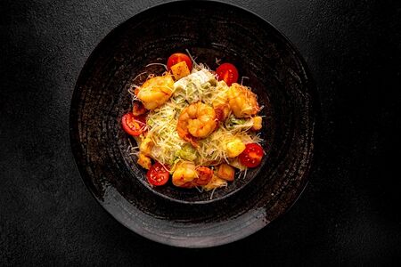 Цезарь с креветками
