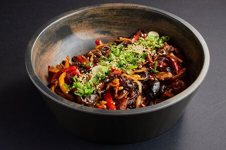 Чапчхе с курицей