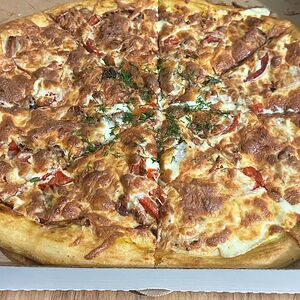 Пицца с бастурмой 45см