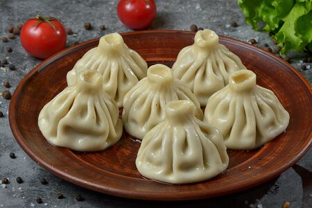 Хинкали с говядиной 