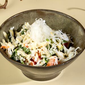 Салат с крабом