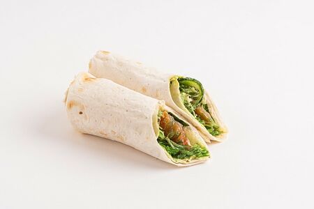 Сэндвич-ролл с форелью и чуккой