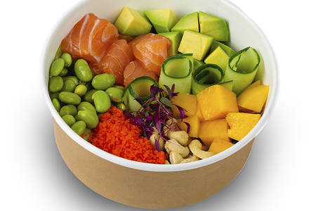 Поке Лосось-манго