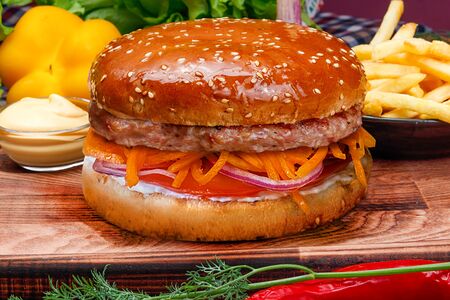 Бургер Великий Гэтсби большой