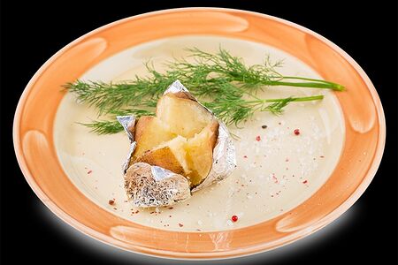 Картофель, запеченный на углях