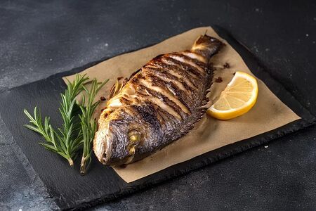 Дорадо на углях 