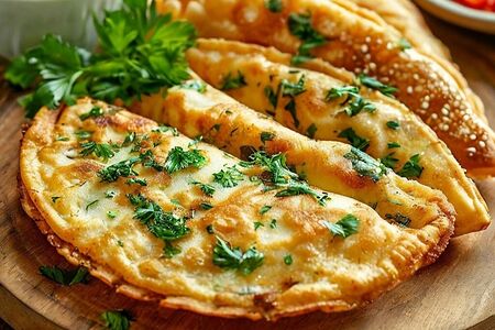 Чебурек с минтаем