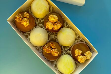 Моти Карамельный попкорн, Жасмин-лимон-личи S