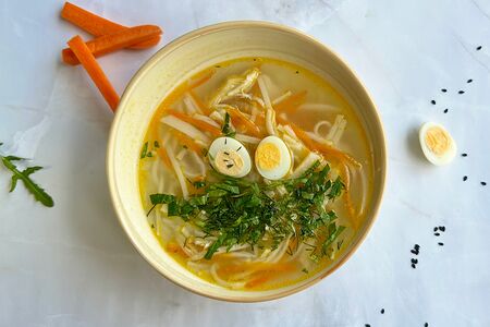 Куриная лапша