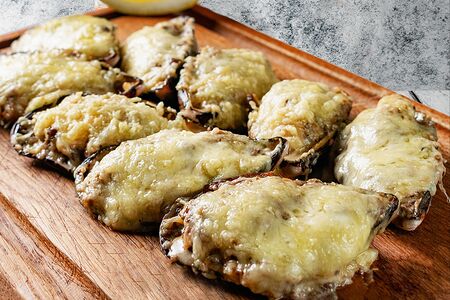 Мидии запеченные