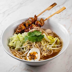 Рамен с курицей