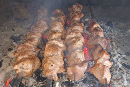 Шашлык из свиной шеи