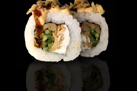 Криспи сяке ролл