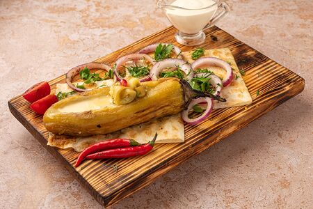 Баклажан на углях